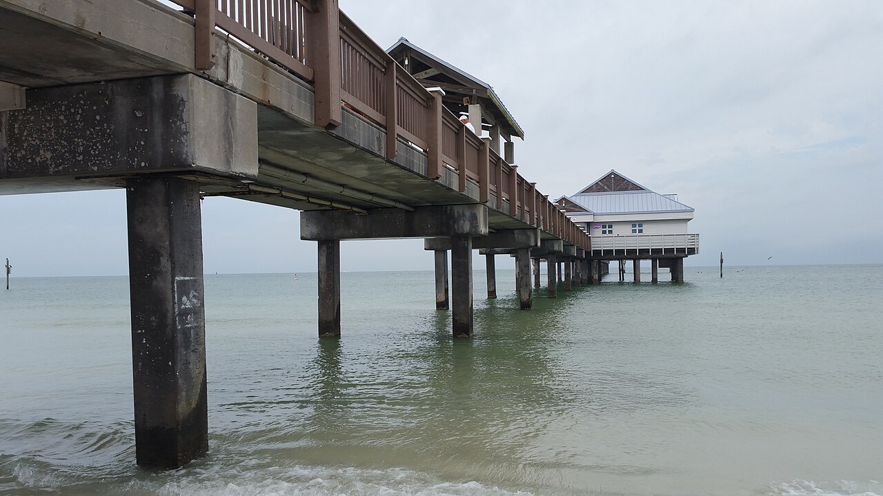 Pier 60 at Clearwater Beach, home of the free nightly Sunset Celebration
