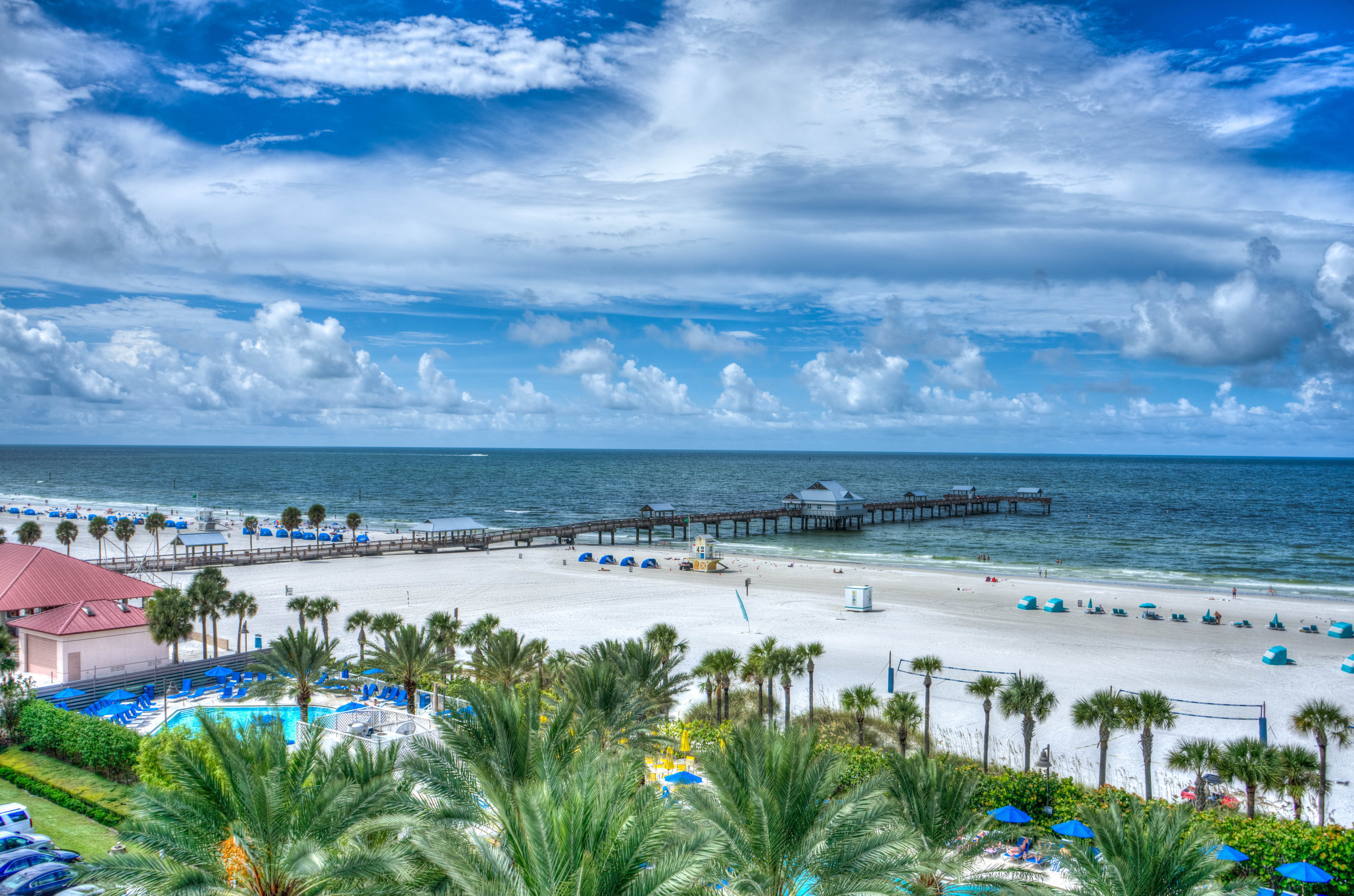 Clearwater Beach scene