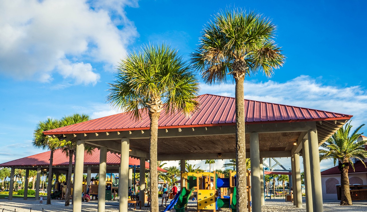 Clearwater Beach beach scene