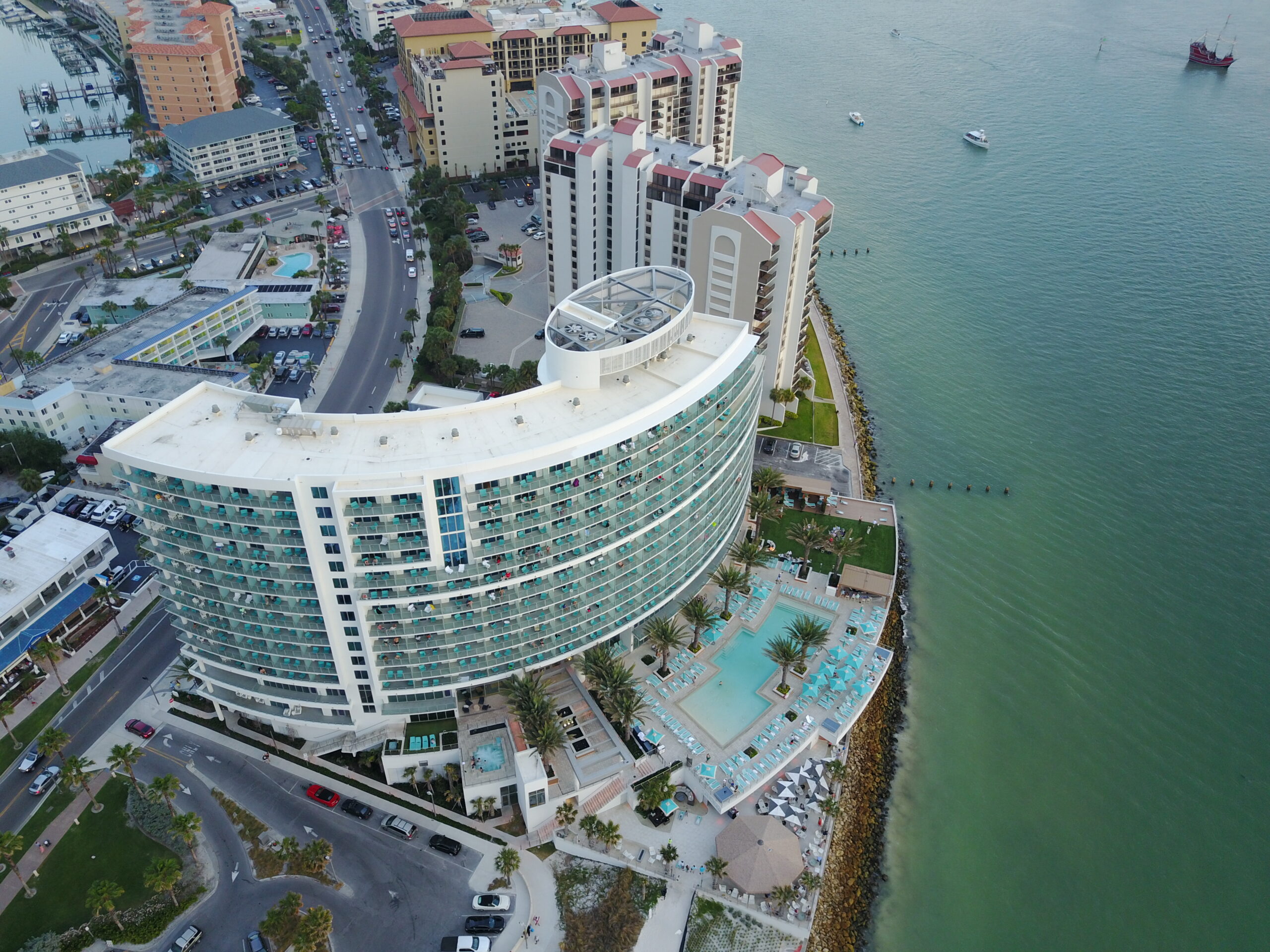 Gulf view from Clearwater Beach