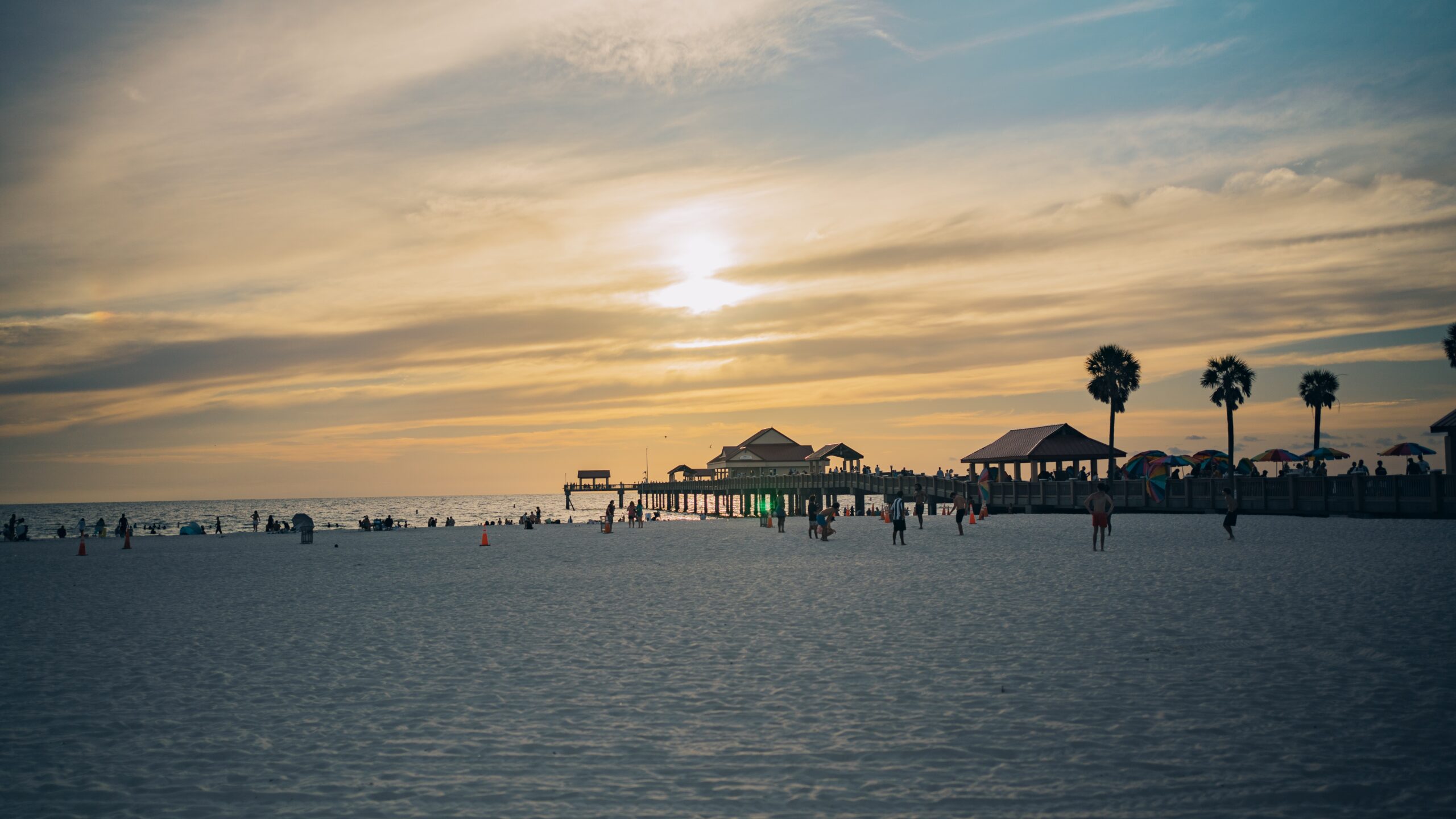 Fall at Clearwater Beach